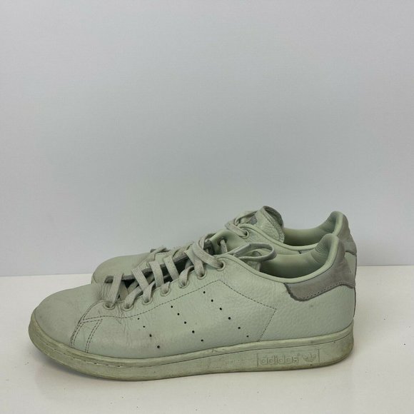 adidas Other - Adidas Stan Smith Pharrell Linen Pastel Green Leather 2017 Release Mens 10.5